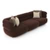 Myko 3 XL seater Fabric Sofa in Sangaria Loom