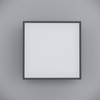 2 Doors Modular Wall Mounted Kitchen Cabinet With Adjustable Shelf In Slate Slate Grey Finish