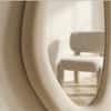 The Artment Beige Fluid Reflection Unbreakable Floor Mirror For Home (170 X 70 CM)