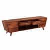 Mars Solid Wood TV Cabinet in Honey