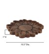 Ireka Home Sunny Side Up Serving Platter – Sunflower Shape