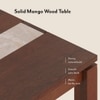 Atlas Crest Storage Solid Wood Dining Table With 6 Casey Swivel Chairs (Finish : Honey, Chair Colour : Beige & Tan)