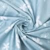 Blue And White Floral Cotton 400 Tc Reversible Single Bed Dohar 240 X160 Cm