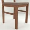 Seattle Starter Dining Set 1+6 (Rubberwood, Antique Oak Finish)