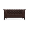 Weston 2 Seater Leather Sofa (Chocolate)