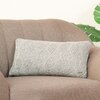 Tagus Ryegrass Knit Cotton Cushion Cover  12X20  Inches