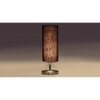 Black cotton table lamp with Steel Base -42