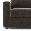 Apollo 2 Fabric Seater Sofa in Smoke Colour