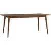 Scandinavian Dover Dining Table Cocoa Finish
