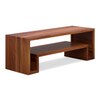 Euler Solid Wood Free Standing TV Unit in Teak Finish
