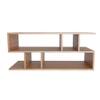 Spydercraft Zig Zag Modern Coffee Table in Noce Lyon Finish