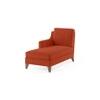 Abbey Sectional Sofa (Colour : Lava, Cushion : Hard, Seater : Left Aligned 2 Seater + Left Aligned Chaise)