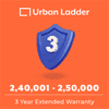 Value Added Services - 3 Year Extended Warranty (240001 to 250000)