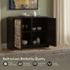 Morii Solidwood Sideboard in Dual Tone Finish