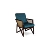 Holden Solid Wood Accent Chair in Green Colour