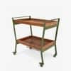 Chalet Teak Wood Bar Unit in Olive Green Colour