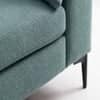 Casella 2 Seater Sectional Sofa with Left Chaise Lounge Sage Green