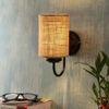 Robert Beige Natural Fiber Wall Light