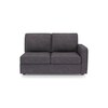 Apollo Compact Sofa (Colour : Steel, Cushion : Soft, Back Type : Regular, Seating Capacity : Left Aligned 2 Seater + Left Aligned Chaise)