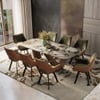 Paloma 8 Seater Spanish Ceramic Dining Table with Casey Dining Chair