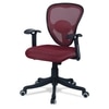 Aaeroa Low Back Ergonomic Chair in Maroon Colour