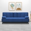 Horizon 3 Seater Sofa Cum Bed In Blue Colour