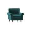Oxford 1 Seater Fabric Sofa in Malibu Colour