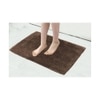 Gwendolyn Brown Solid Natural Fiber 24x16 inches Anti-Skid Bath Mat