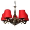 Devansh Wood Wall Mounted Lamp With Off-White Cotton Shade