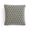 Geometric Fossil  And Natural Cushion Cover 16X16  Inches