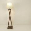 Monica Beige Jute Floor Lamp with Beige Jute Base