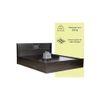 Styx Solid Wood King Size Drawer Storage Bed In Melamine Finish