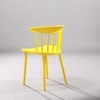 Kepler Brooks Aura Cafeteria Dining Chair in Yellow Colour