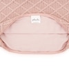 Shannon Pale Pink Cotton Knitted Cushion Cover 12X20 Inches