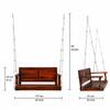Robert Wooden Swing With 7ft Length Chain For Hanging