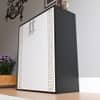 Nextstep 2 Door Floor Shoe Rack Black And White