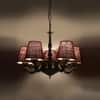 Devansh Solid Wood Electric Wall Light in Multi Colour with Multi Shade Count of 1 Light