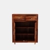 Mars Solid Wood Shoe Rack in Natural Finish
