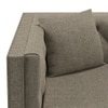 Windsor Premium 2 Seater Fabric Sofa in Mist Brown Colour