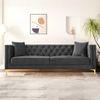 Haruko Fabric Sofa - Grey