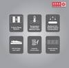 Usha Shriram Aero Ortho Hybrid Memory Pocket Spring Single Size Mattress (Mattress Thickness: 6 Inches, Mattress Dimensions: 75 x 35 in)