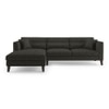 Lewis Sectional Sofa (Colour : Graphite Grey, Cushion : Hard, Seater : Left Aligned 3 Seater + Left Aligned Chaise)