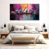 The Castle Decor Birds Art Wall Painting Wooden Framed Digital Painting 27x48 Inch (Style 1)