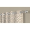 Shia Geometric Pack of Single Regular Long Door Curtain