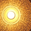 Mallawi Bloom Handcrafted Hanging Lamp Gold