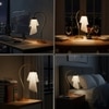 Fluid Motion Table Light for Girls Bedroom