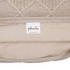 Danube Light Beige Melange Decorative Cushion Cover 12 x 20 Inches