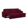 Universe  Pull Out Sofa cum Bed  in Maroon Colour
