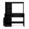 Spydercraft Indus Modern Study Table in Black Finish