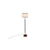 Edythe Multicolour Cotton Shade Floor Lamp